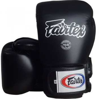 Fairtex BGV1 Боксерские Перчатки Тайский Бокс Черные